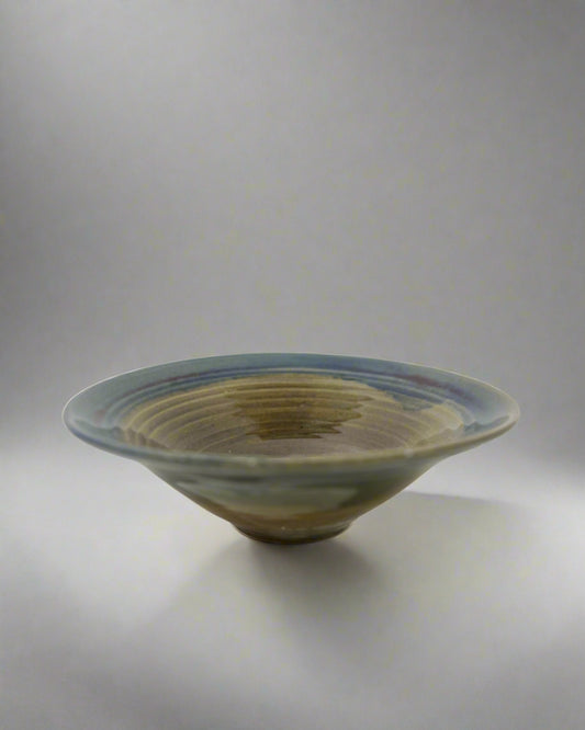 Blue Fruit Bowl