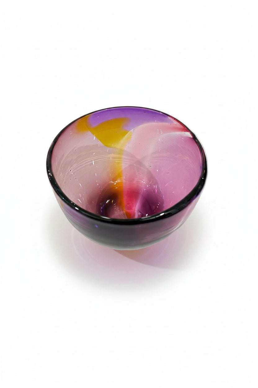 Gem Glass Bowl - Orchid