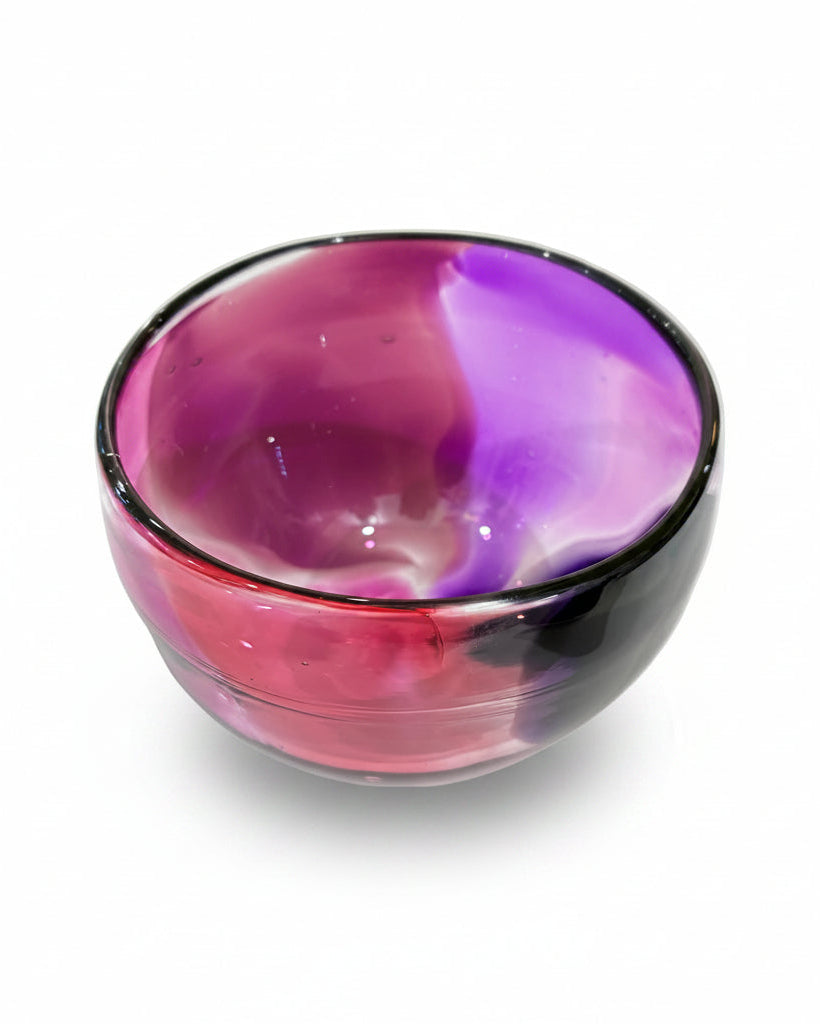 Gem Glass Bowl - Plum