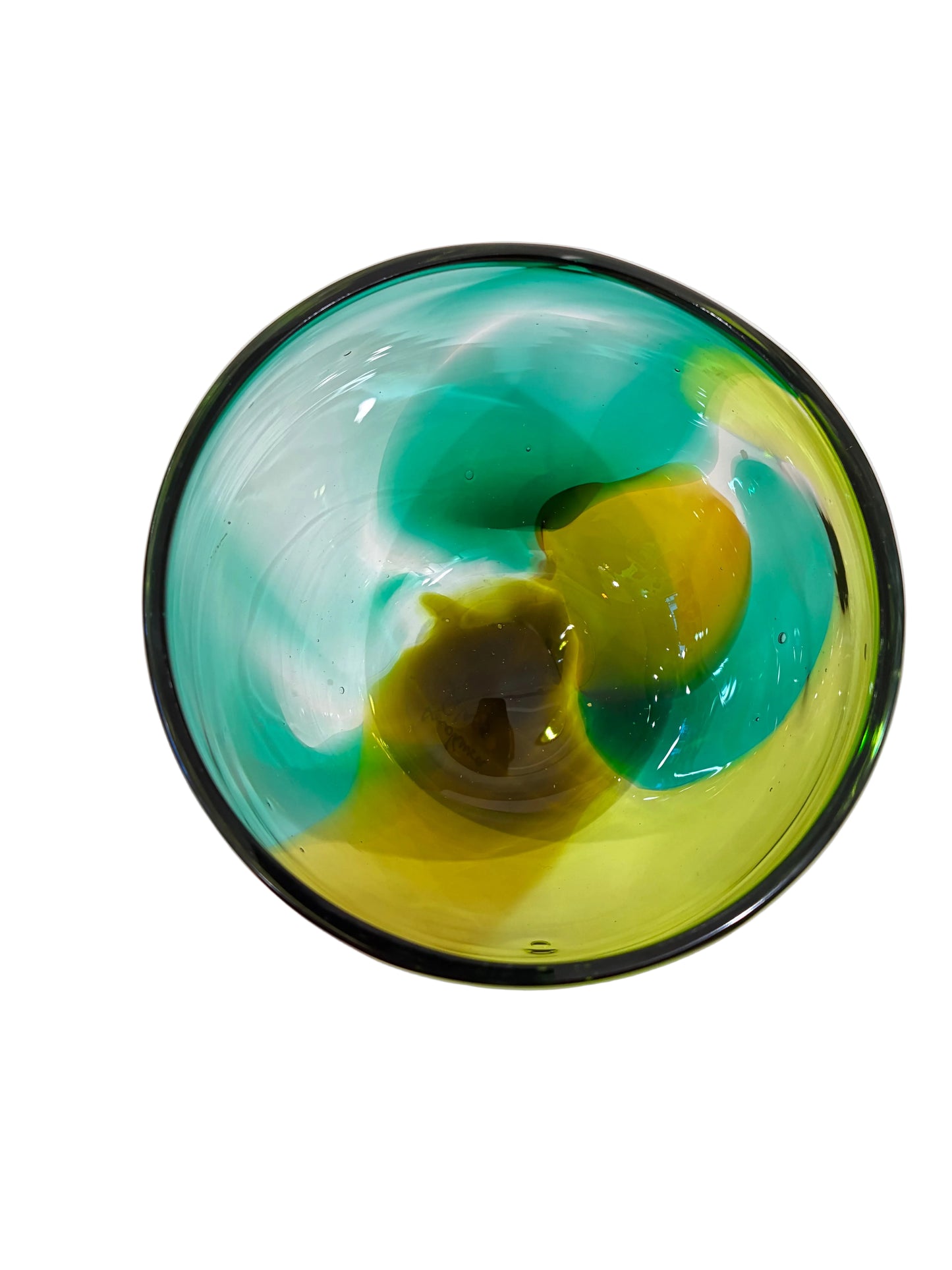 Gem Glass Bowl - Emerald