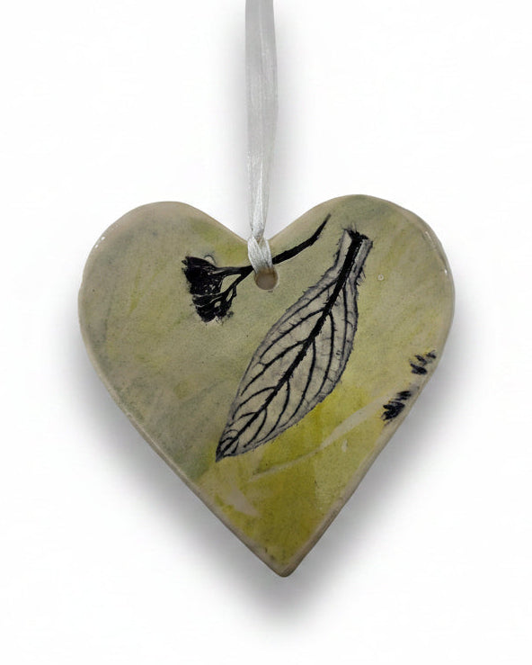 Hanging Embossed Hearts