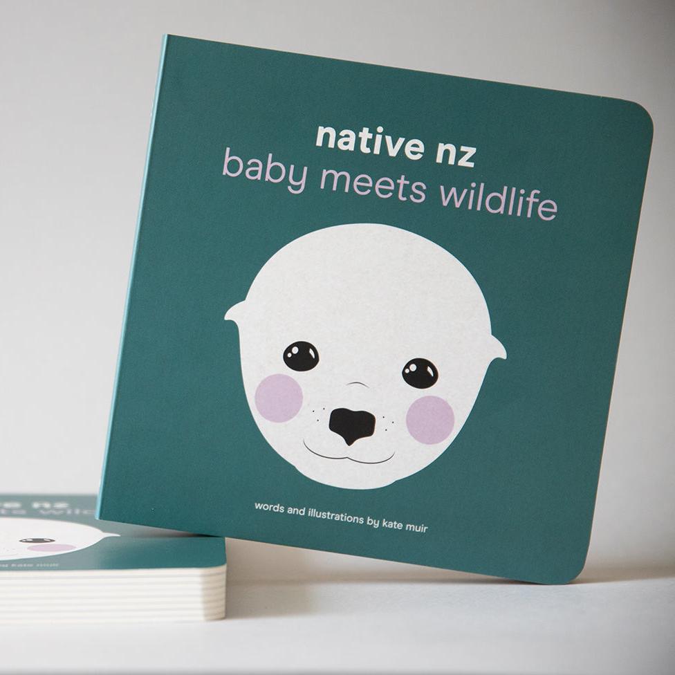 Native NZ Baby Meets Wildlife Book