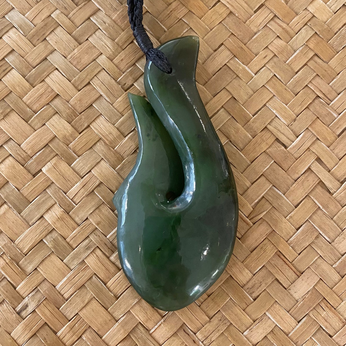 Fish Hook 2 - Pounamu