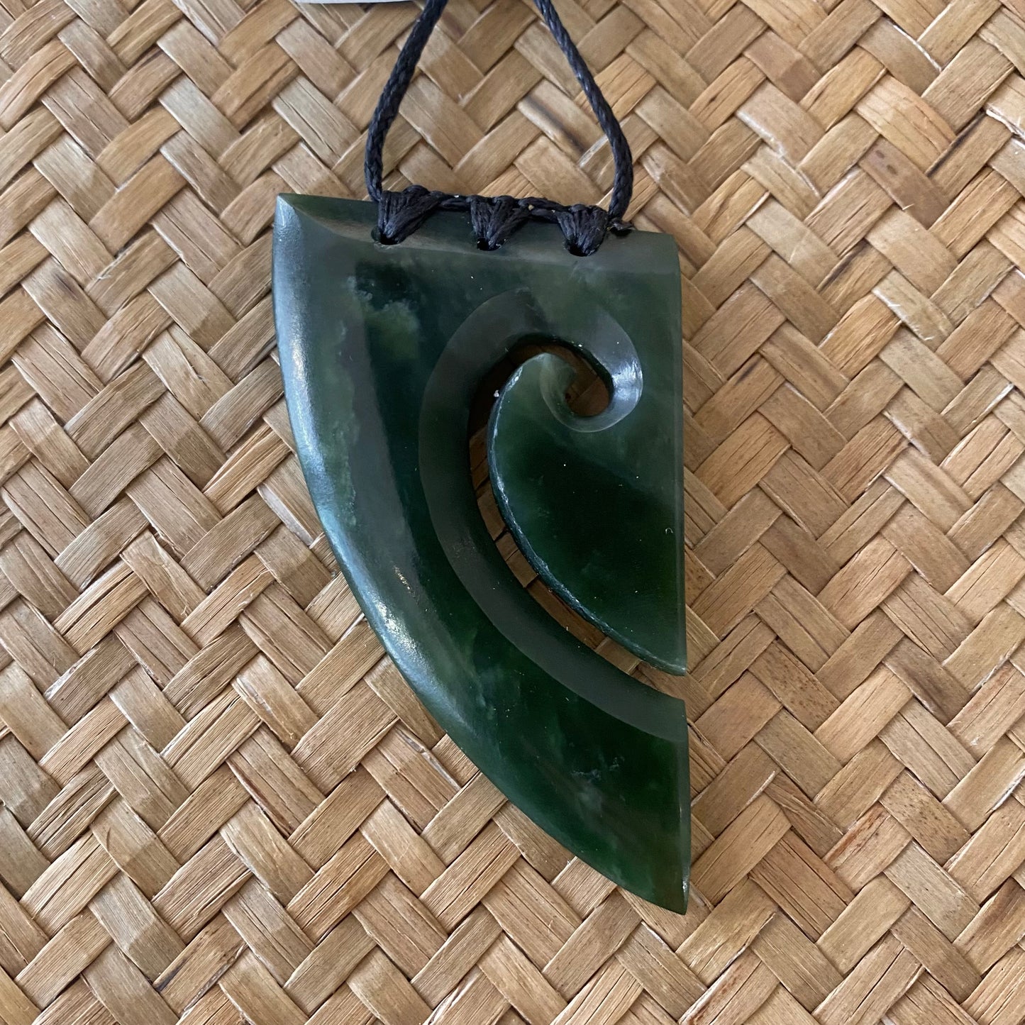 Breastplate Koru Pair - Pounamu