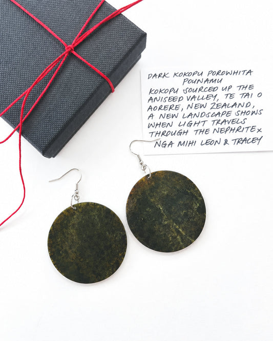 Porowhita Earrings