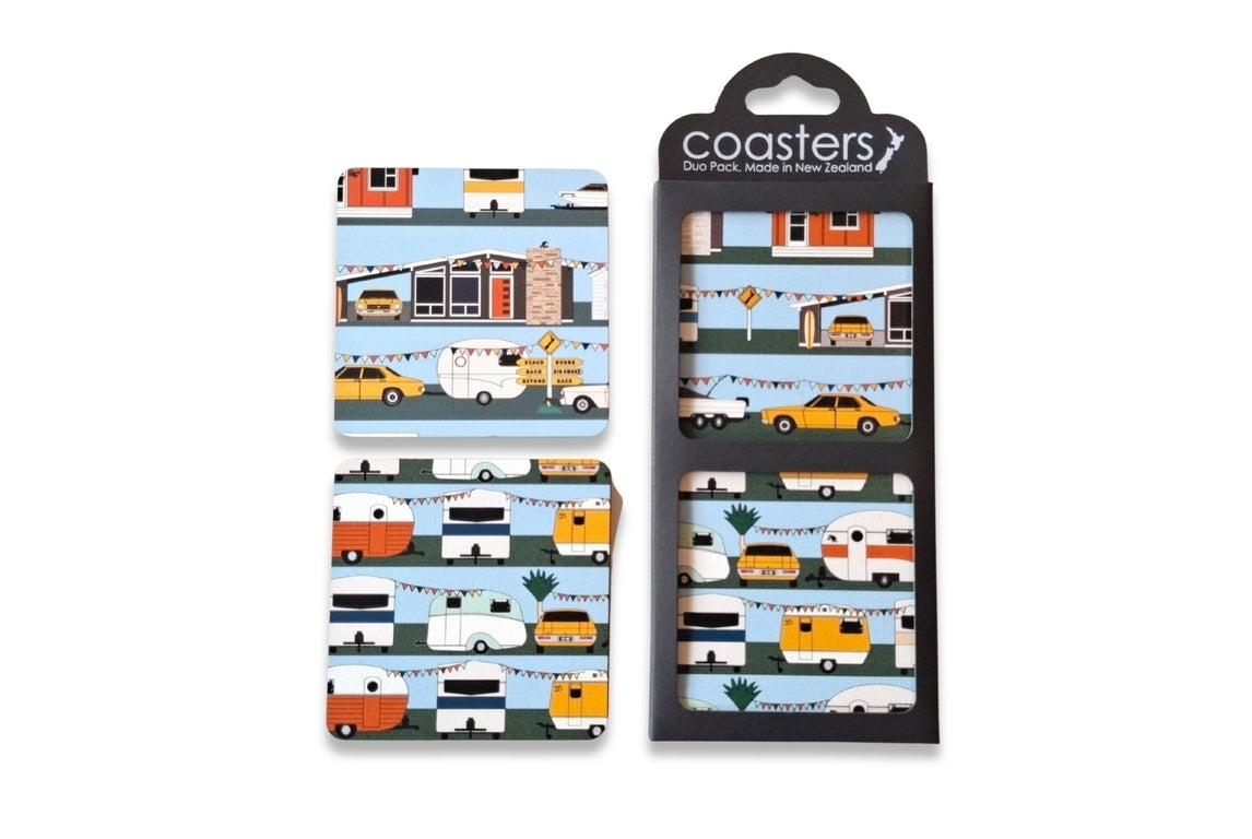 Duo Pattern Coasters