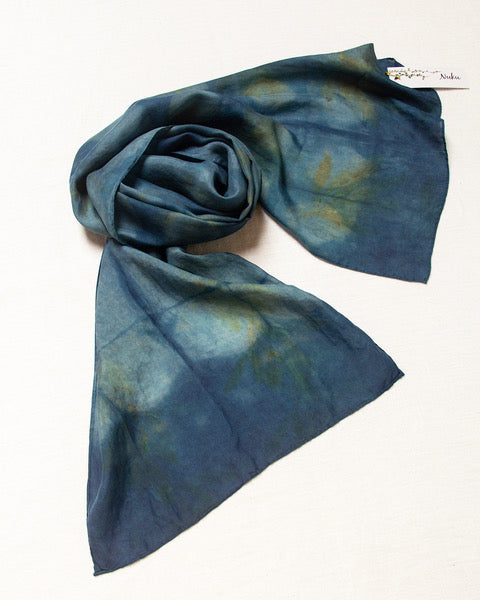 Silk Eco Scarf - Ake Ake & Indigo