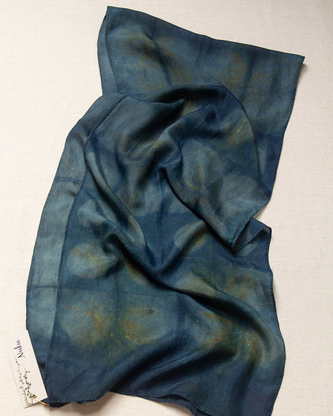 Silk Eco Scarf - Ake Ake & Indigo