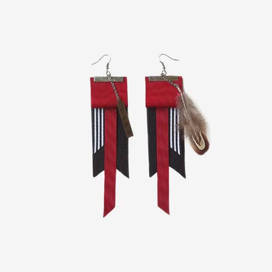 Koakoa Design Earrings - Whakamahara