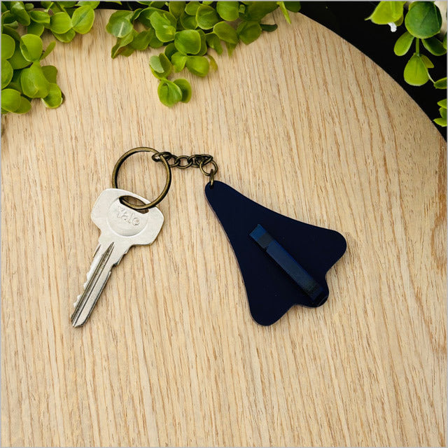 Jet Plane Keyrings
