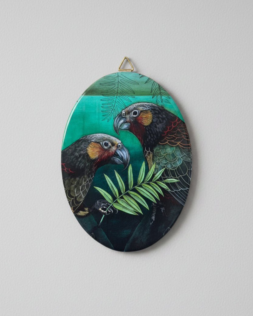 Kathryn Furniss Kaka Art Tile