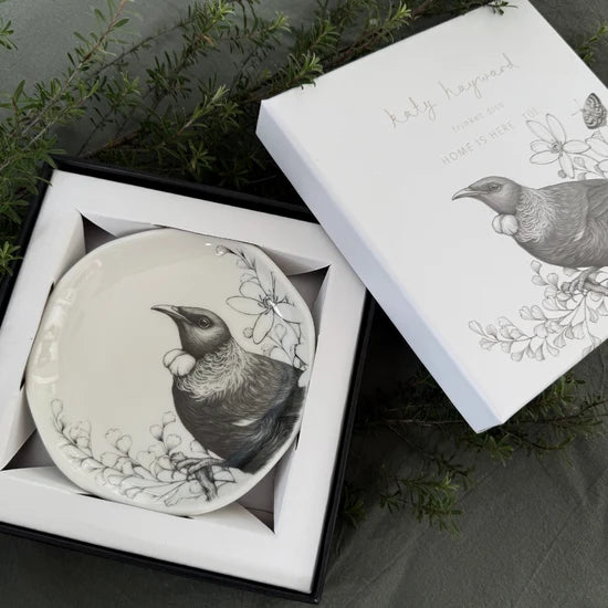 Katy Hayward Tui & Pīwakawaka Trinket Dish