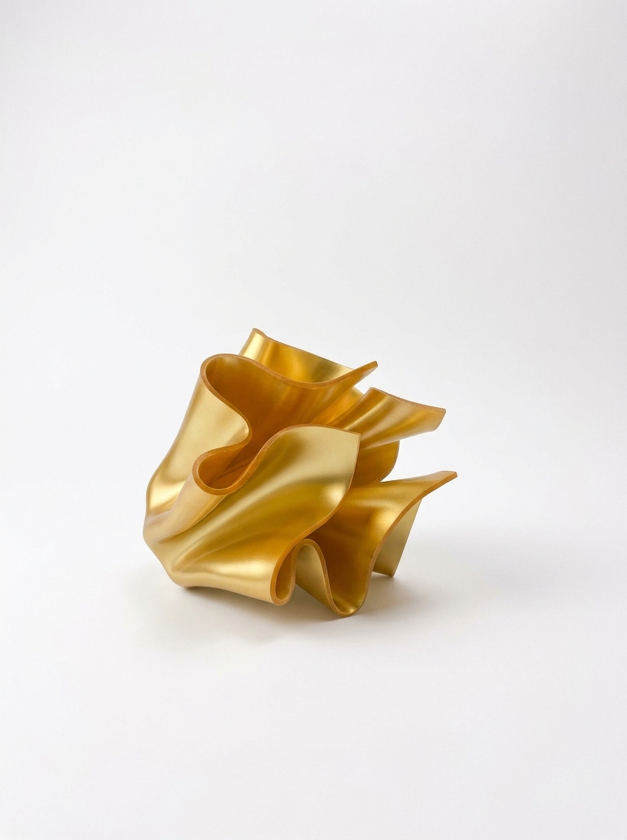 Metallic Bright Gold Clover