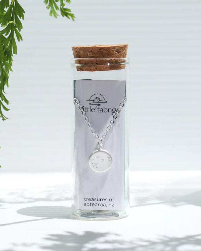 Mystical Matariki Silver necklace
