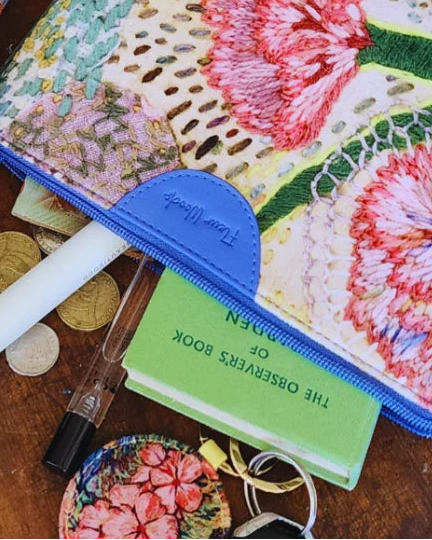 Velvet Cosmetic Bags by Fleur Woods