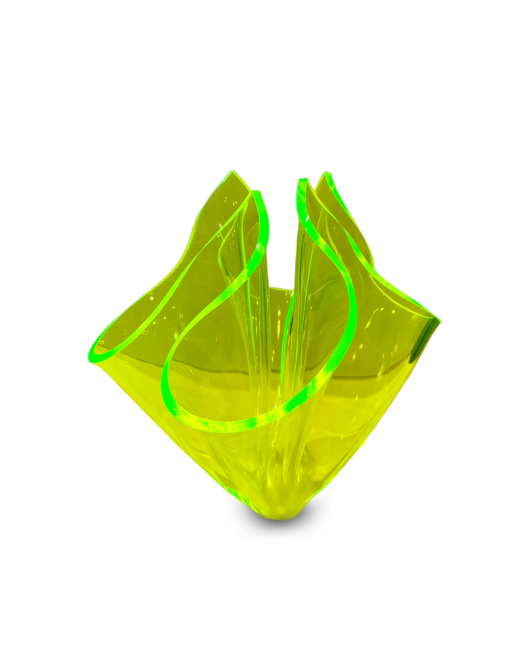 Green Transparent Quatra Bloom