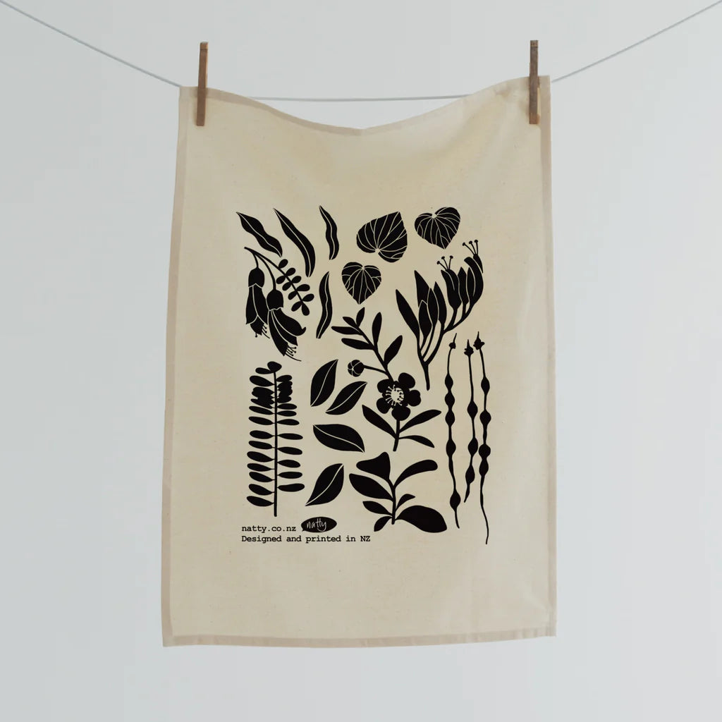 NZ Native Tea Towels