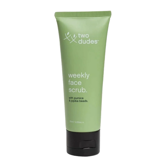 Two dudes weekly face scrub 75ml
