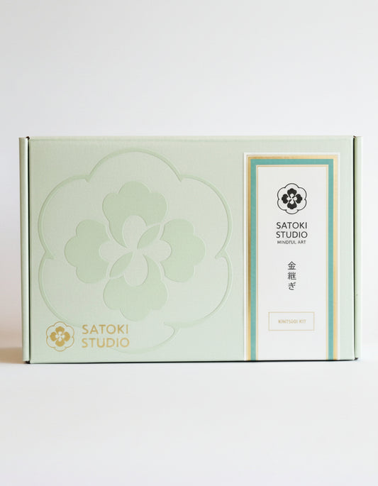 Green box with 'SatoKi Studio' branding on a white background