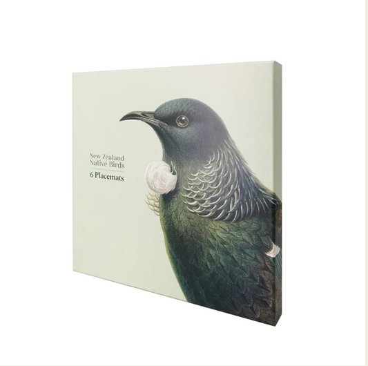 100% NZ - Native Bird Box of 6 placemats