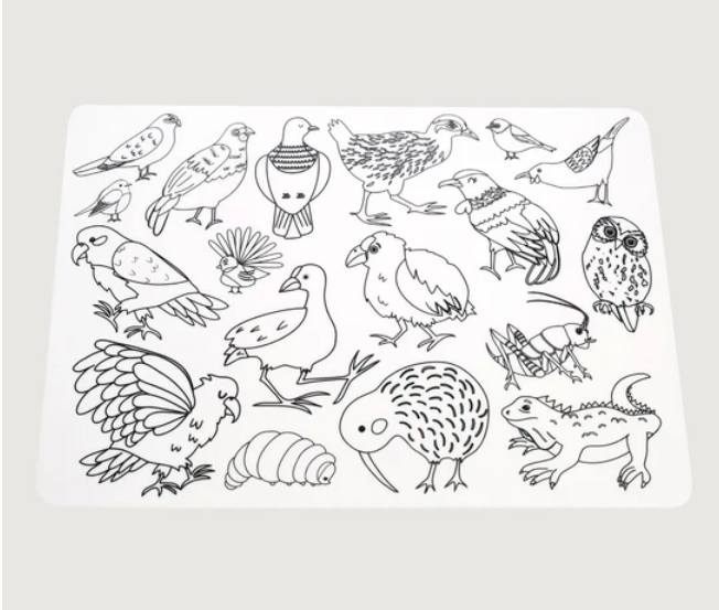 Silicone Colour-in Placemats