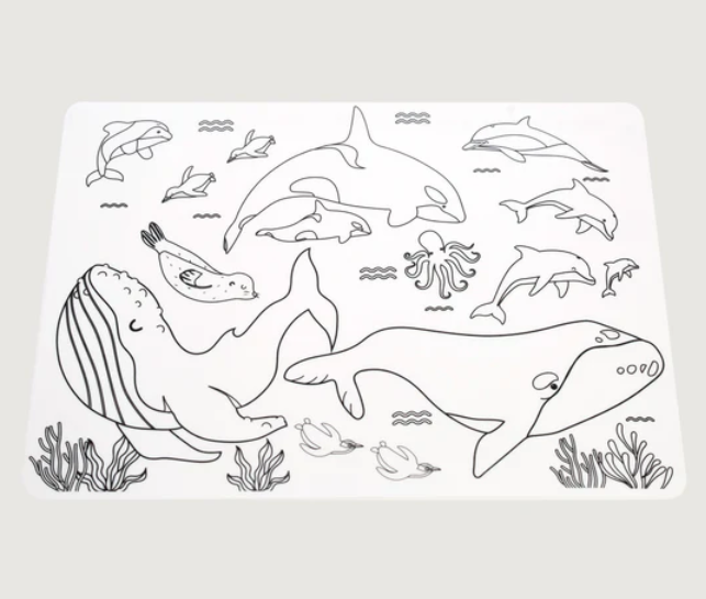 Silicone Colour-in Placemats