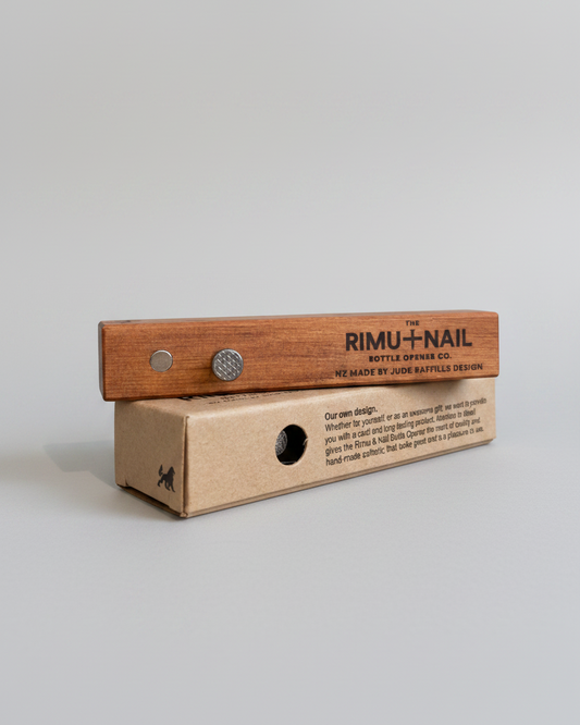 The Rimu & Nail Bottle Opener