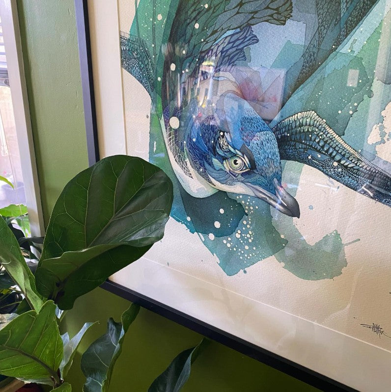 Little Blue Penguin - Original Painting