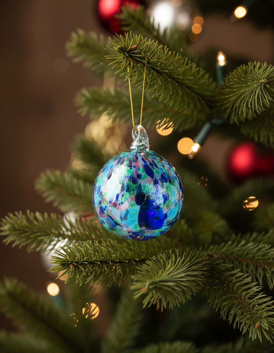 Hand blown  Glass Baubles