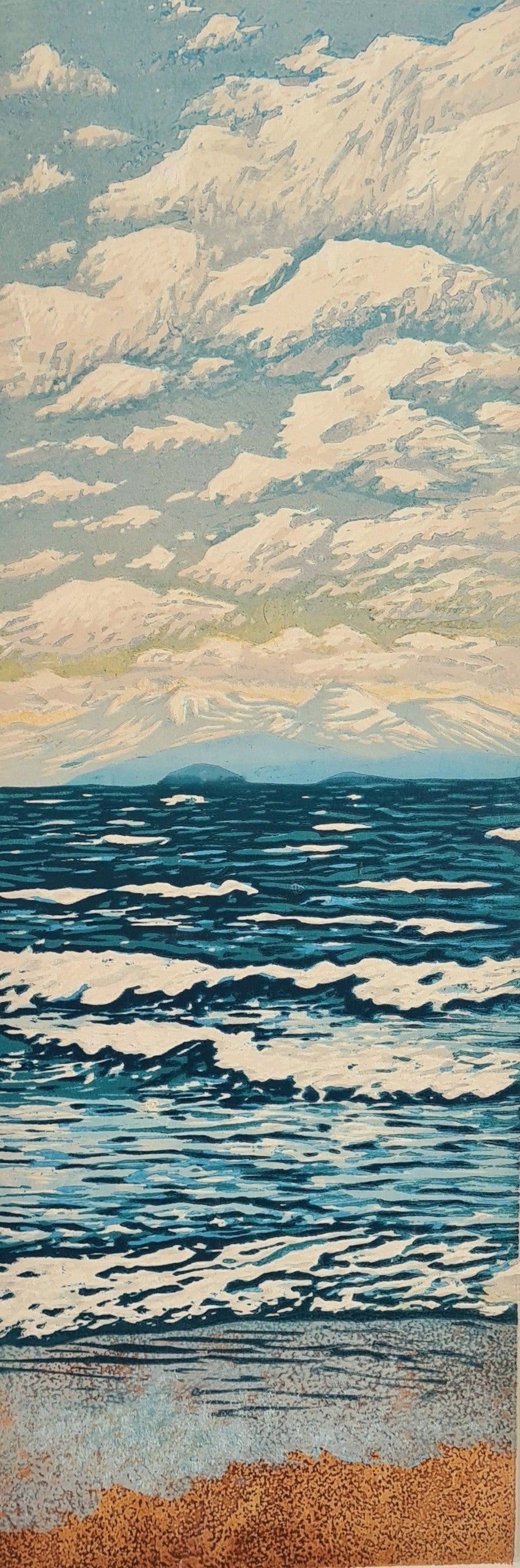 Framed Sky & Mountains - Framed Print