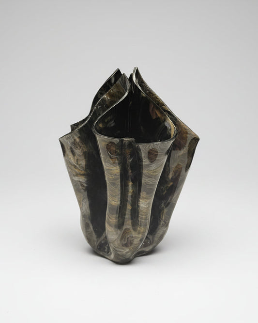 Black and Gold Clover Bloom