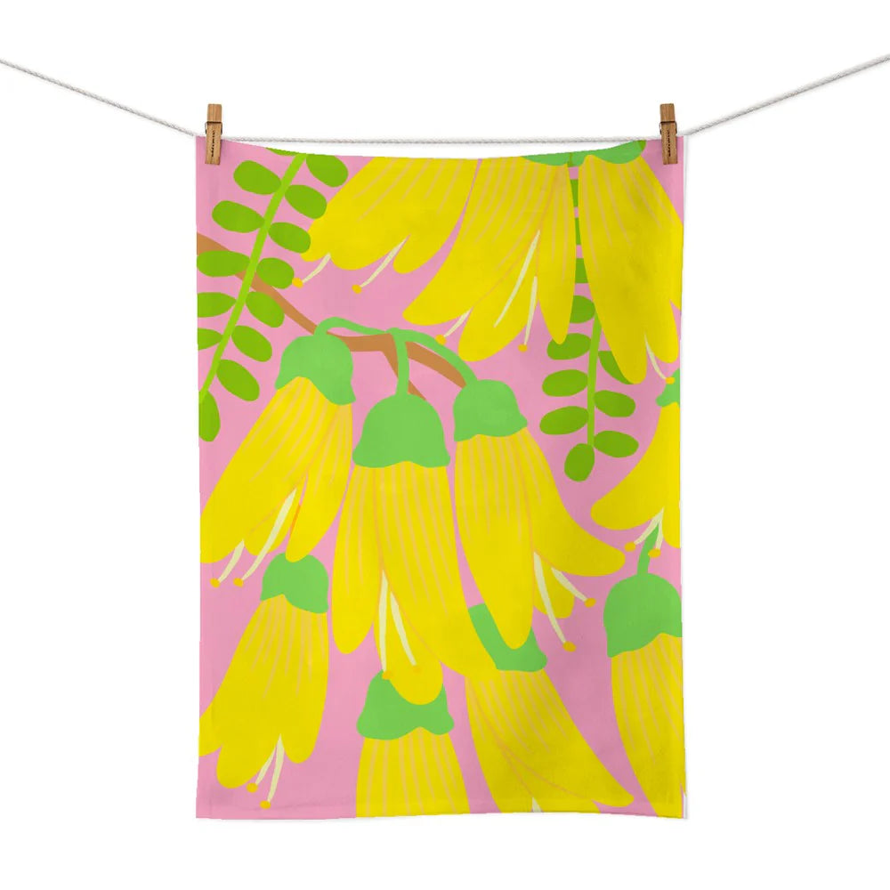 Bright Botanical Tea Towels