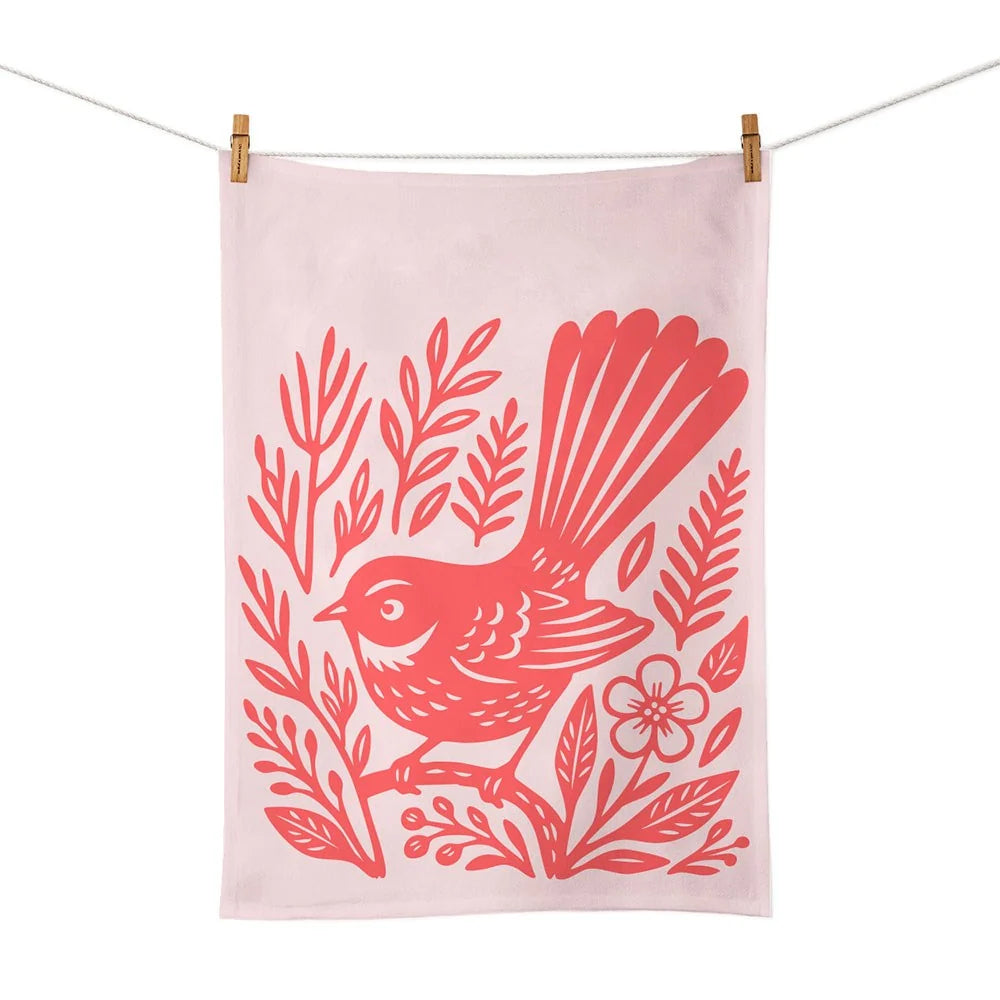 Woodcut Tea Towels