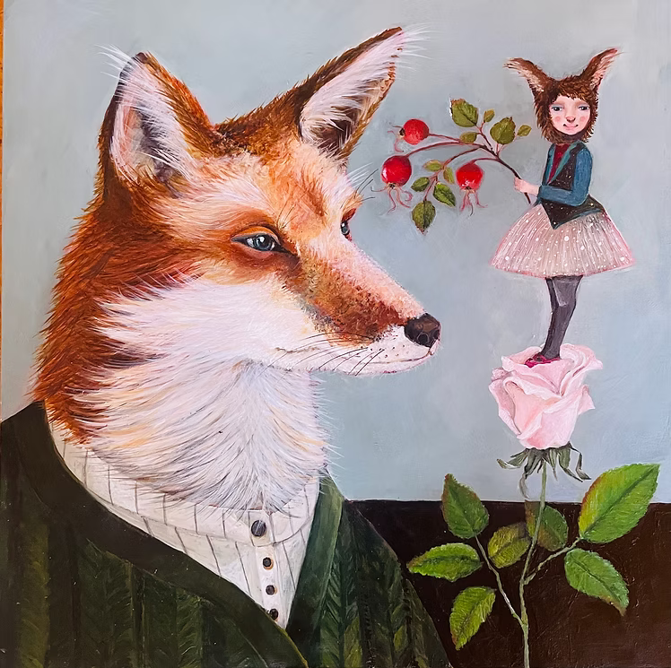 The Fox And The Rose