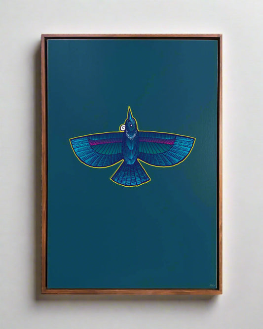 Nga Tamariki - Tūī - Original Painting