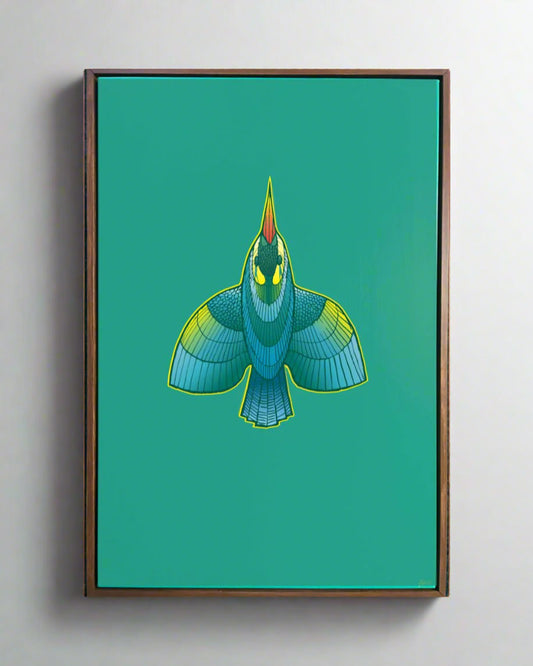 Nga Tamariki - Kōtare - Original Painting