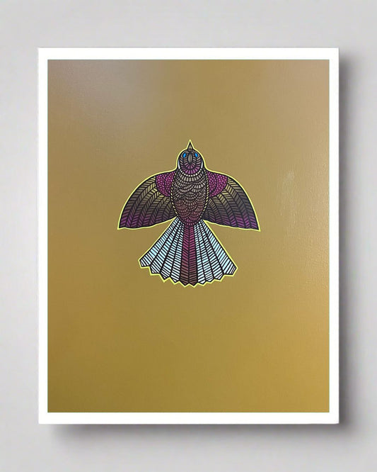 Nga Tamariki - Pīwakawaka - Print