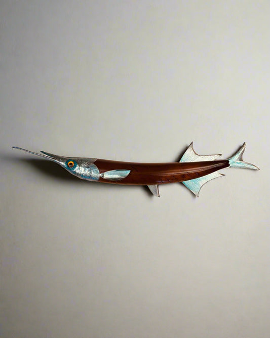 Gazza the Garfish in Swamp Kauri