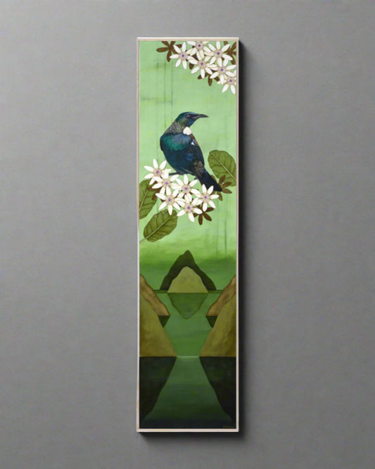 Box Frame - Tui in the Sky Flowers
