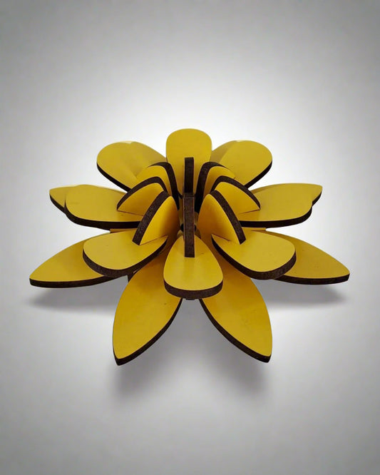 3D Icon Sculptures - Lotus Flower