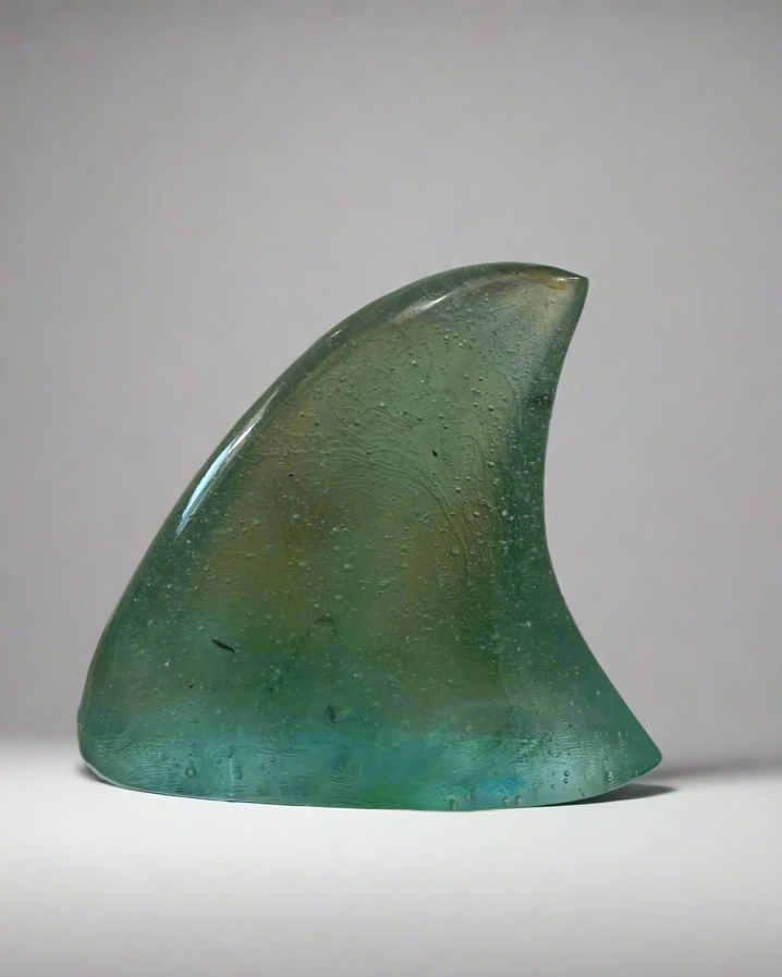 Glass Shark Fin "Waves"