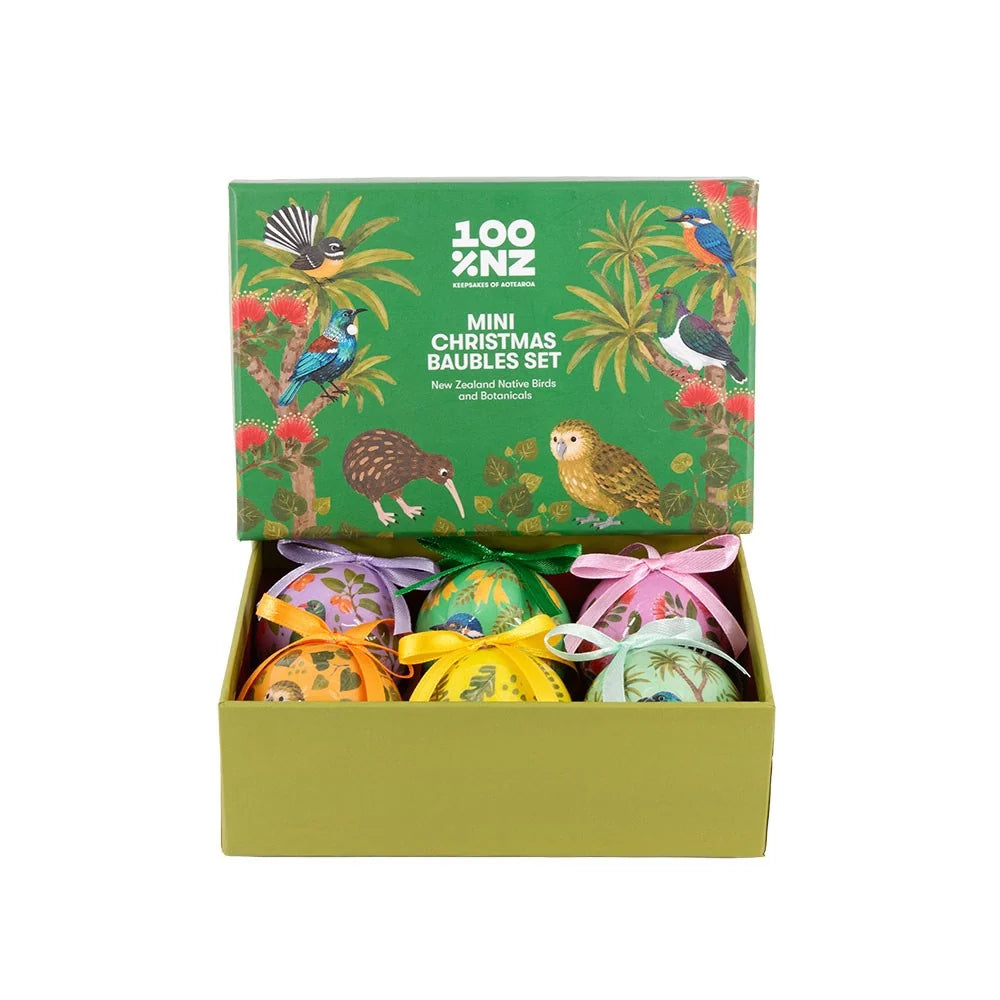 Mini Christmas Baubles Set