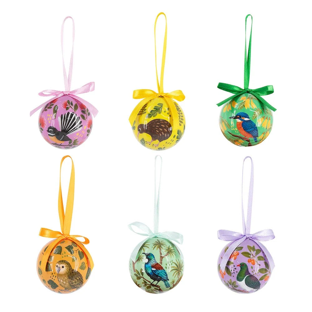 Mini Christmas Baubles Set