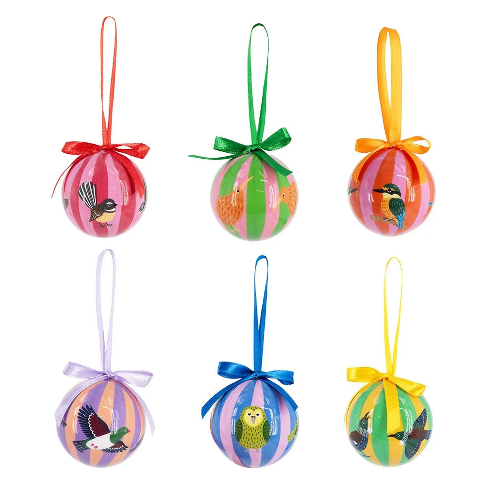 Mini Christmas Baubles Set
