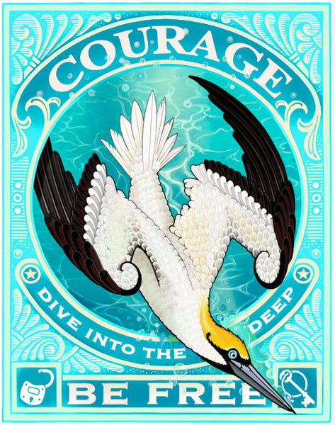 Courage Framed