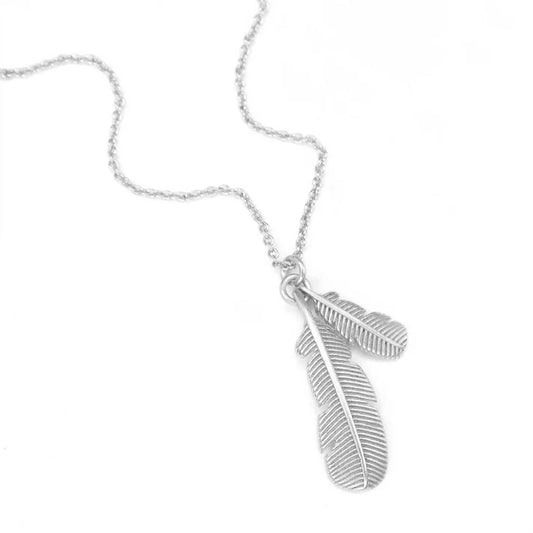 Rua Huia feather Necklace