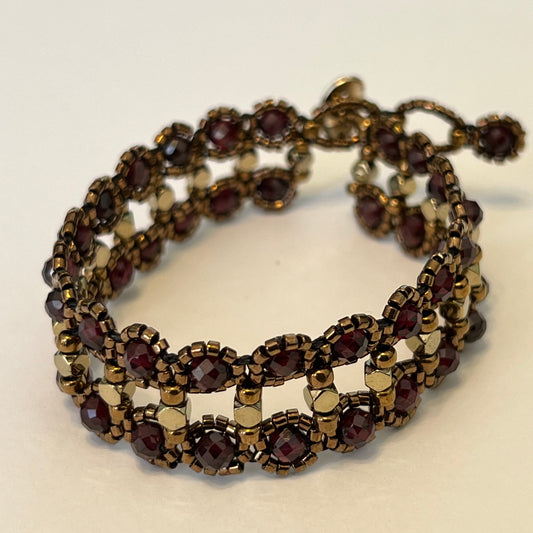 Garnet Cuff