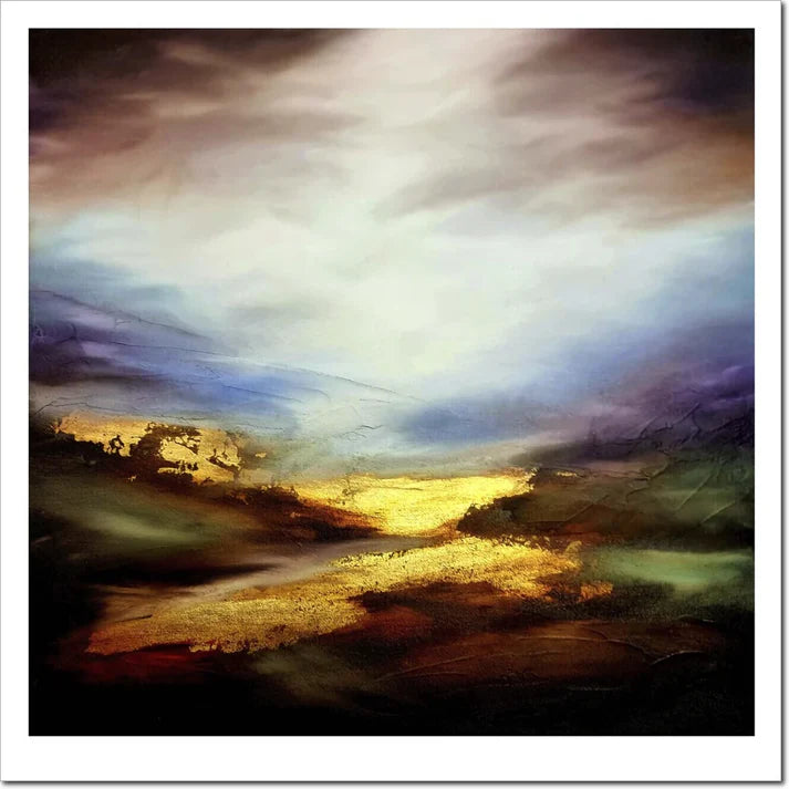 Beautiful Earth Shimmer - small framed