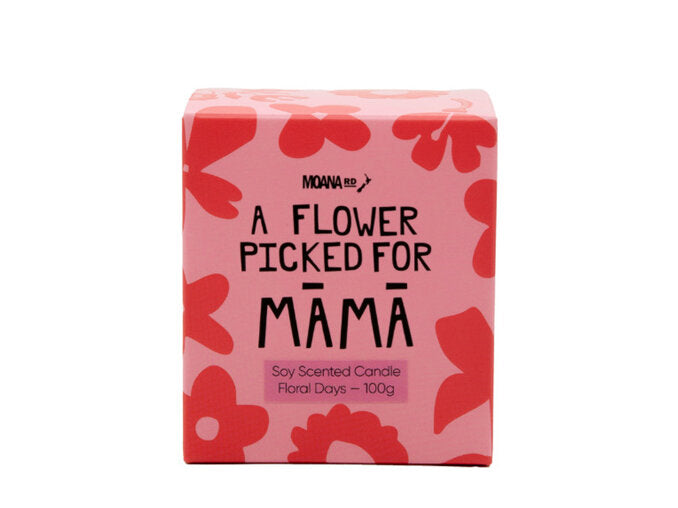 A Flower Picked For Māmā - Soy Candle