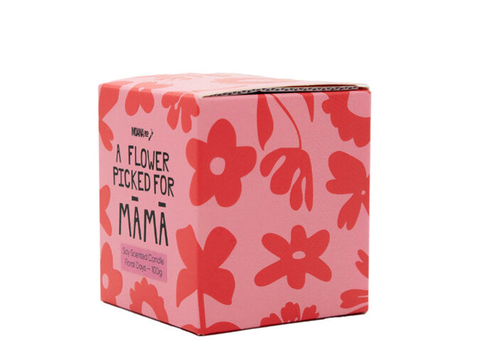 A Flower Picked For Māmā - Soy Candle